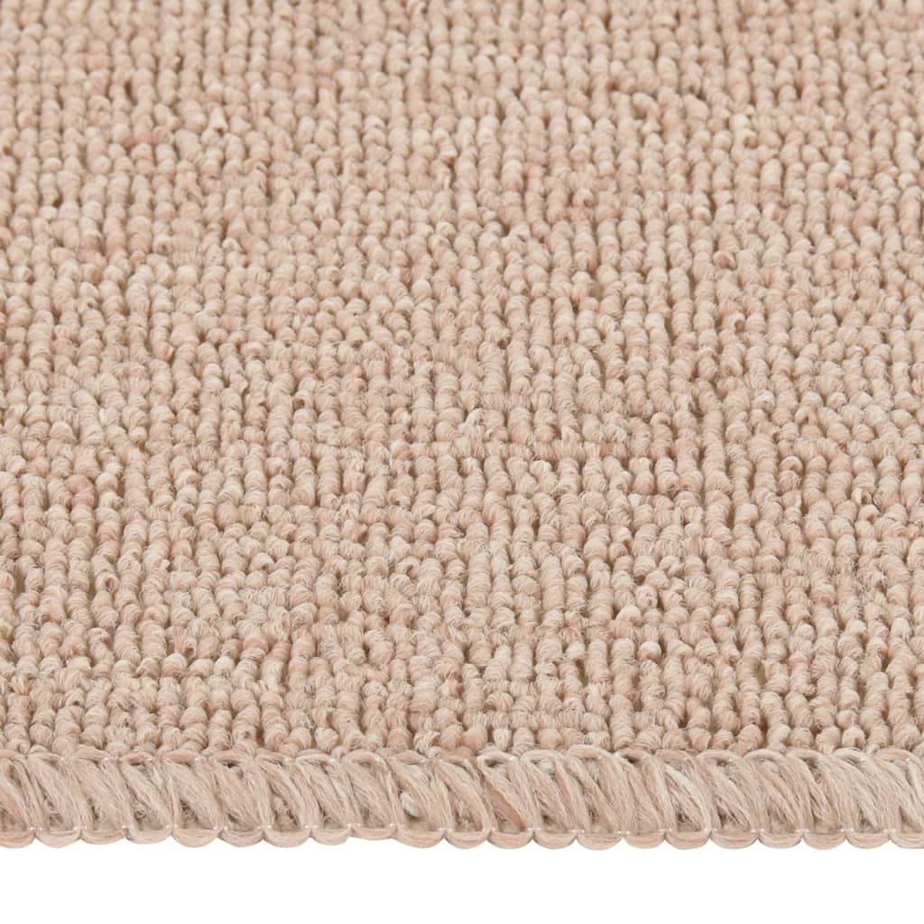 Trapmatten 15 st anti-slip rechthoekig 75x20 cm beige Trapmatten | Creëer jouw Trendy Thuis | Gratis bezorgd & Retour | Trendy.nl