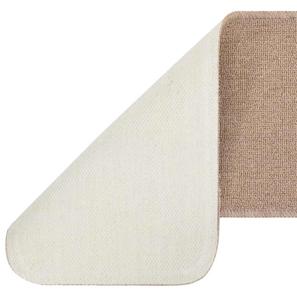 Trapmatten 15 st anti-slip rechthoekig 75x20 cm beige Trapmatten | Creëer jouw Trendy Thuis | Gratis bezorgd & Retour | Trendy.nl