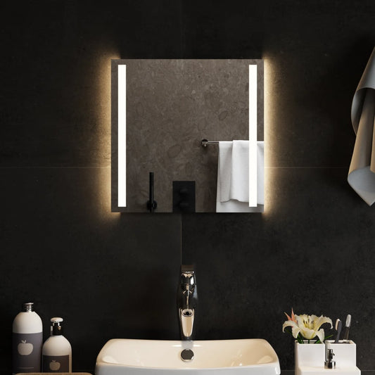 Badkamerspiegel LED 40x40 cm Spiegels | Creëer jouw Trendy Thuis | Gratis bezorgd & Retour | Trendy.nl