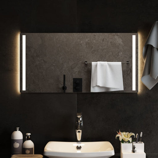Badkamerspiegel LED 80x40 cm Spiegels | Creëer jouw Trendy Thuis | Gratis bezorgd & Retour | Trendy.nl