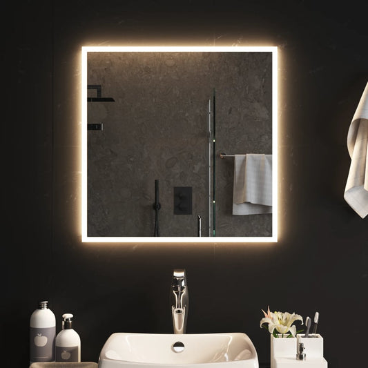 Badkamerspiegel LED 60x60 cm Spiegels | Creëer jouw Trendy Thuis | Gratis bezorgd & Retour | Trendy.nl