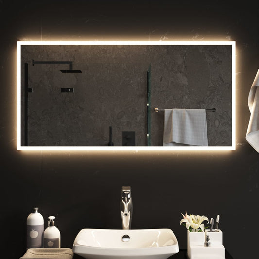Badkamerspiegel LED 100x50 cm Spiegels | Creëer jouw Trendy Thuis | Gratis bezorgd & Retour | Trendy.nl