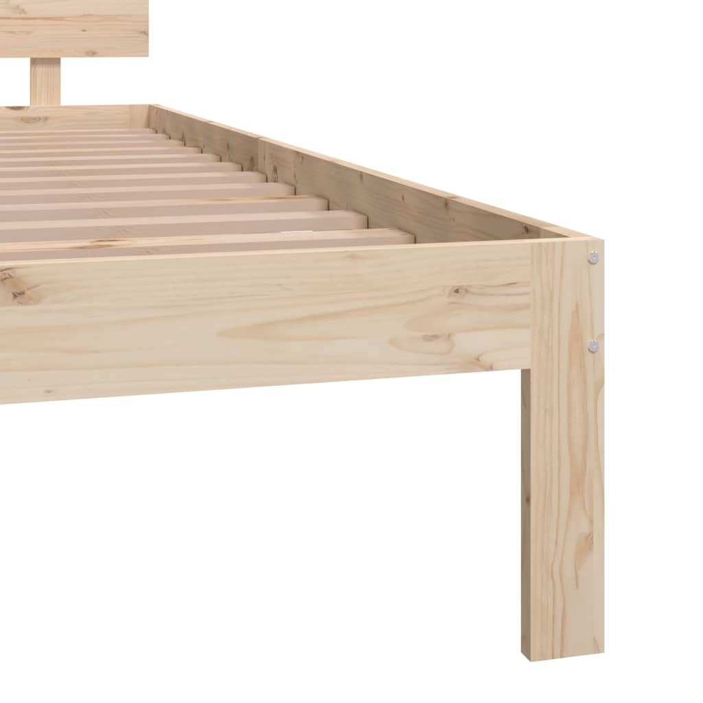 Bedframe massief hout 180x200 cm Bedden & bedframes | Creëer jouw Trendy Thuis | Gratis bezorgd & Retour | Trendy.nl