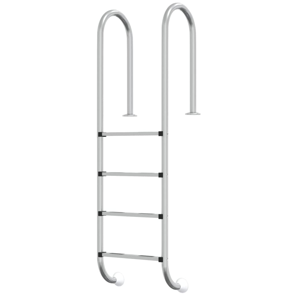 Zwembadladder 54x38x184,5 cm 304 roestvrij staal Zwembadtrappen | Creëer jouw Trendy Thuis | Gratis bezorgd & Retour | Trendy.nl