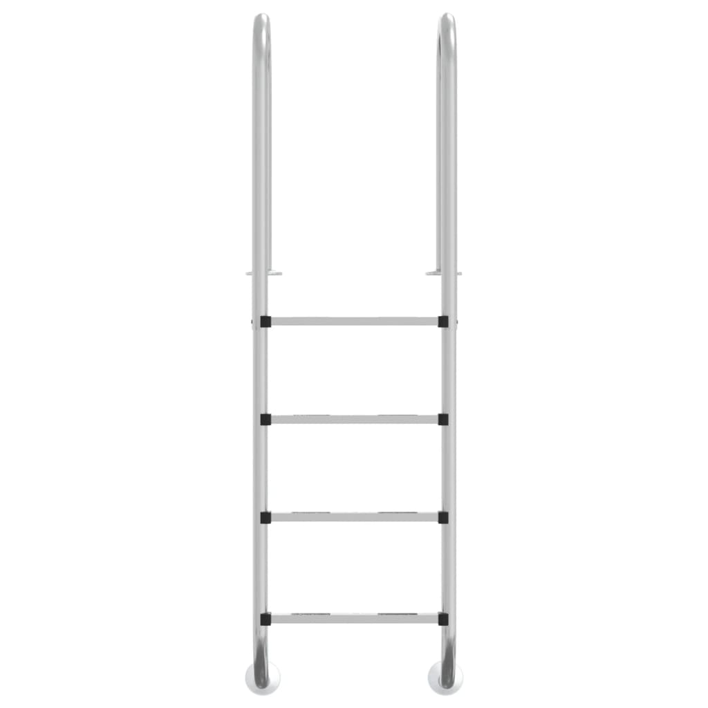 Zwembadladder 54x38x184,5 cm 304 roestvrij staal Zwembadtrappen | Creëer jouw Trendy Thuis | Gratis bezorgd & Retour | Trendy.nl