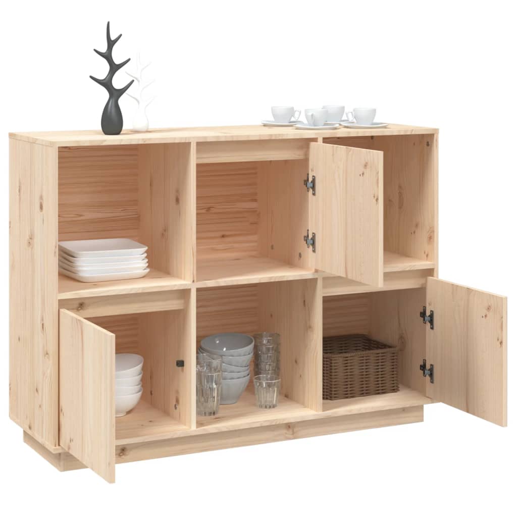 Dressoir 110,5x35x80 cm massief grenenhout Dressoirs & buffetkasten | Creëer jouw Trendy Thuis | Gratis bezorgd & Retour | Trendy.nl