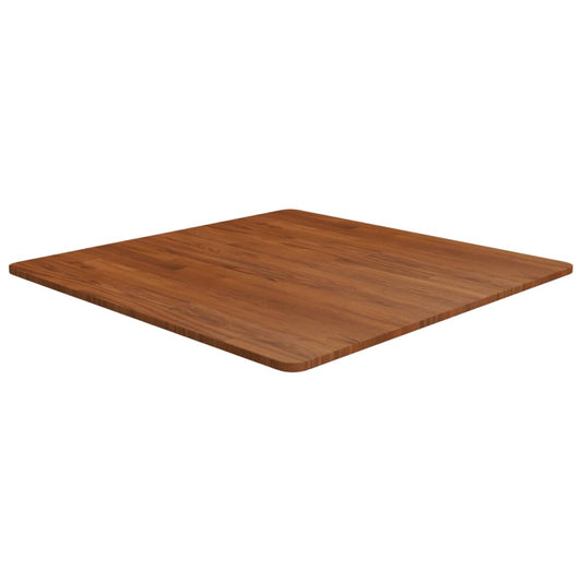 Tafelblad vierkant 80x80x1,5cm behandeld eiken donkerbruin Tafelbladen | Creëer jouw Trendy Thuis | Gratis bezorgd & Retour | Trendy.nl