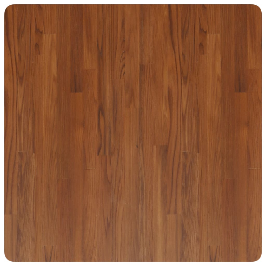 Tafelblad vierkant 80x80x1,5cm behandeld eiken donkerbruin Tafelbladen | Creëer jouw Trendy Thuis | Gratis bezorgd & Retour | Trendy.nl