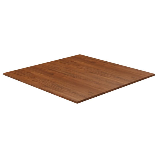 Tafelblad vierkant 90x90x1,5 cm behandeld eiken donkerbruin Tafelbladen | Creëer jouw Trendy Thuis | Gratis bezorgd & Retour | Trendy.nl