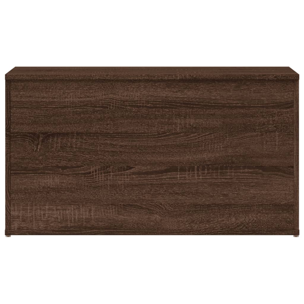 Opbergkist 84x42x46 cm bewerkt hout bruin eikenkleur Speelgoedkisten | Creëer jouw Trendy Thuis | Gratis bezorgd & Retour | Trendy.nl