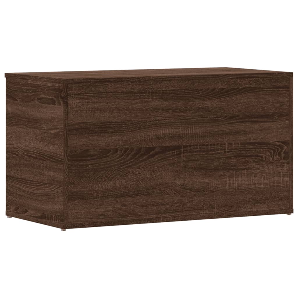 Opbergkist 84x42x46 cm bewerkt hout bruin eikenkleur Speelgoedkisten | Creëer jouw Trendy Thuis | Gratis bezorgd & Retour | Trendy.nl