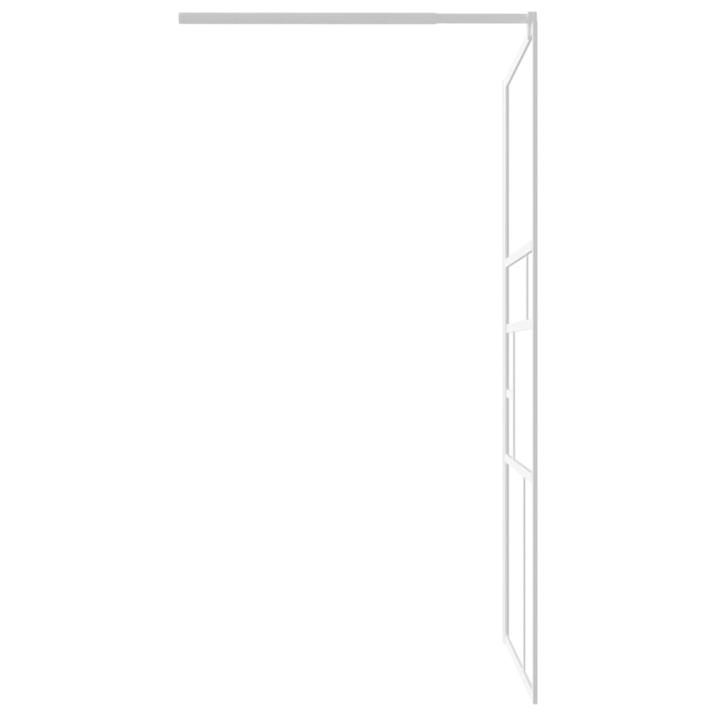 Inloopdouchewand 100x195 cm ESG-glas wit Douchewanden & -muren | Creëer jouw Trendy Thuis | Gratis bezorgd & Retour | Trendy.nl