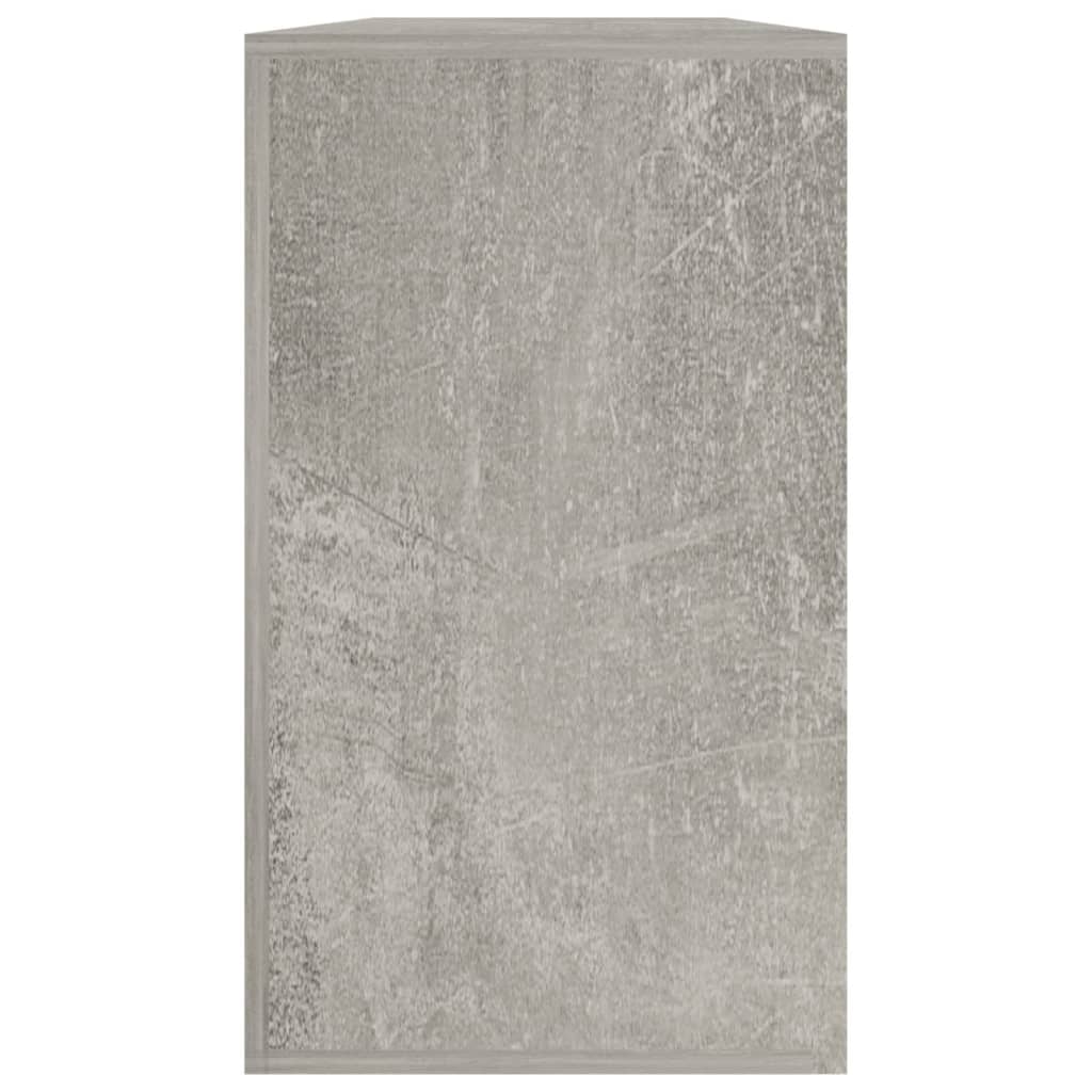 Schoenenbank 80x24x45 cm bewerkt hout betongrijs Schoenenrekken | Creëer jouw Trendy Thuis | Gratis bezorgd & Retour | Trendy.nl