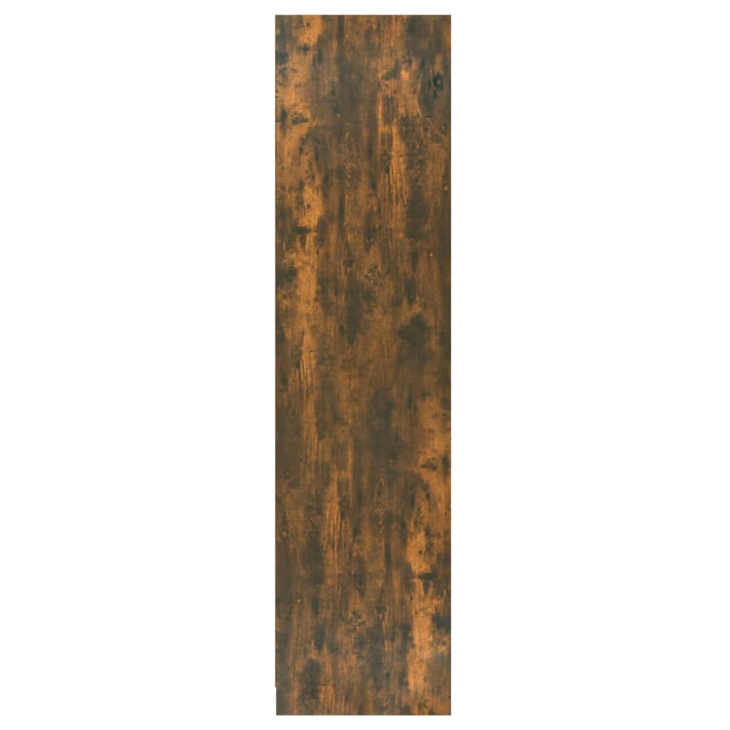 Kledingkast met lades 50x50x200 cm bewerkt hout gerookt eiken Kledingkasten | Creëer jouw Trendy Thuis | Gratis bezorgd & Retour | Trendy.nl