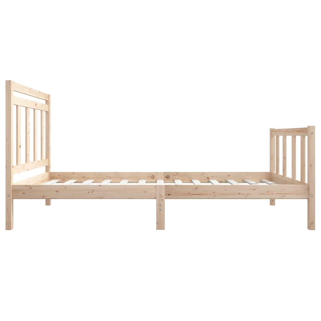 Bedframe massief hout 90x190 cm Bedden & bedframes | Creëer jouw Trendy Thuis | Gratis bezorgd & Retour | Trendy.nl