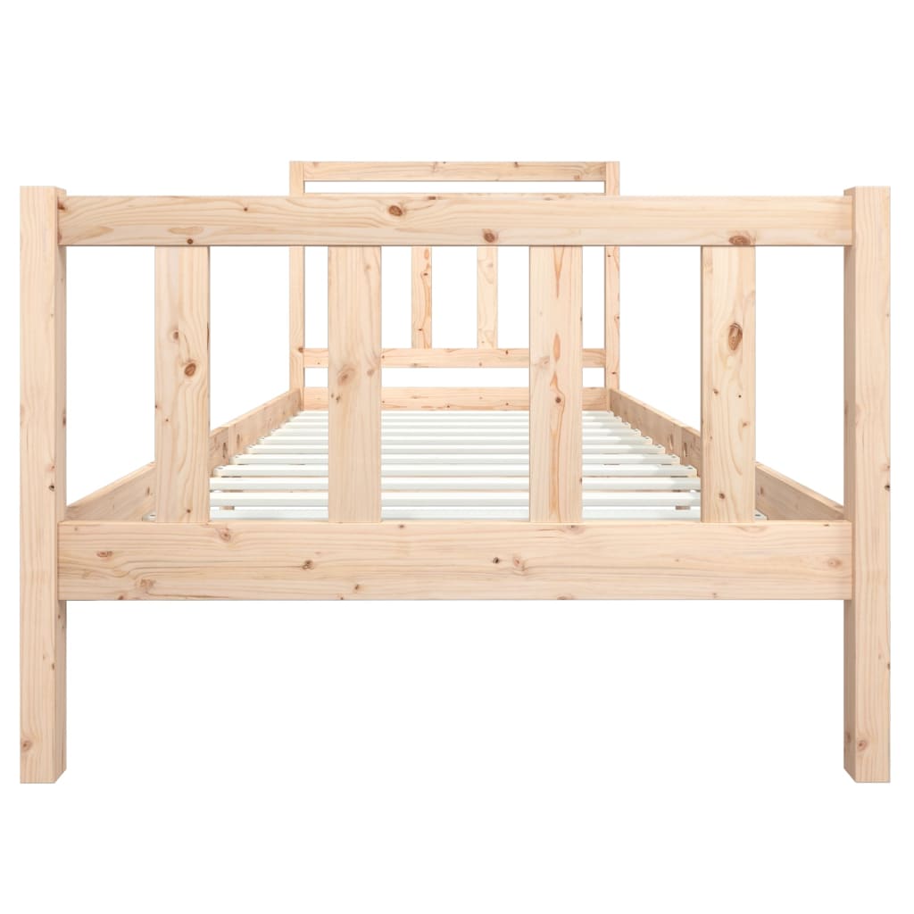 Bedframe massief hout 100x200 cm Bedden & bedframes | Creëer jouw Trendy Thuis | Gratis bezorgd & Retour | Trendy.nl