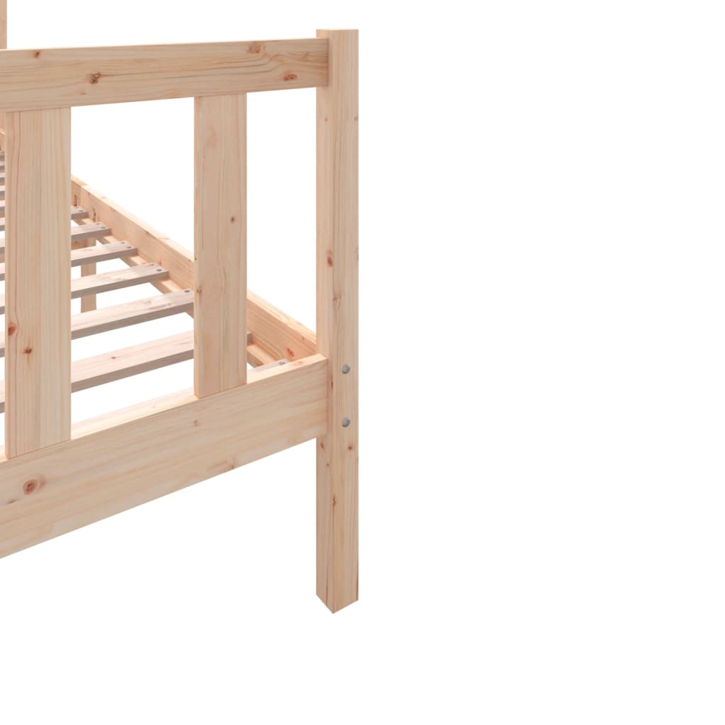 Bedframe massief grenenhout 100x200 cm