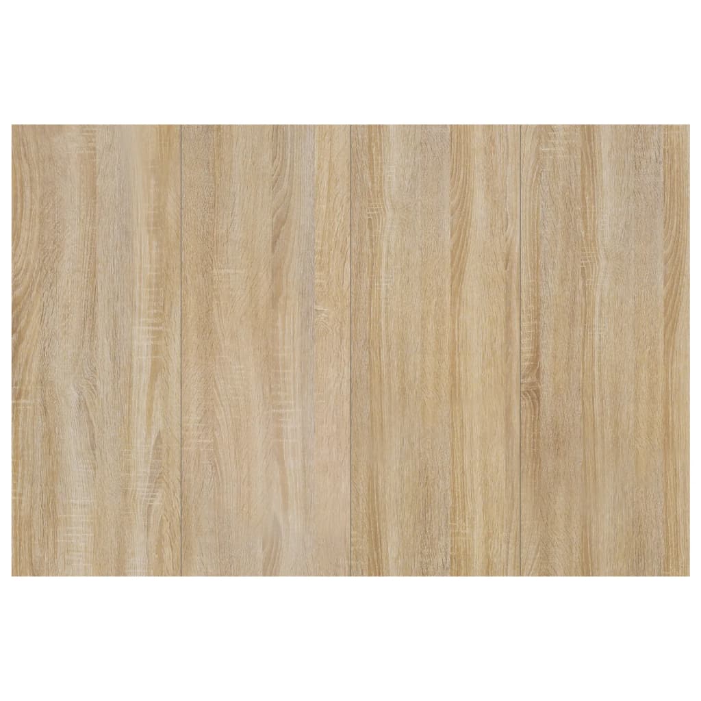 Hoofdbord 120x1,5x80 cm bewerkt hout sonoma eikenkleurig Hoofdborden en voetborden | Creëer jouw Trendy Thuis | Gratis bezorgd & Retour | Trendy.nl