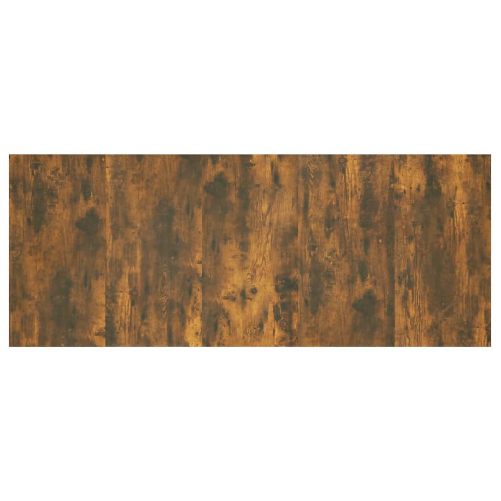 Hoofdbord 200x1,5x80 cm bewerkt hout gerookt eikenkleurig Hoofdborden en voetborden | Creëer jouw Trendy Thuis | Gratis bezorgd & Retour | Trendy.nl