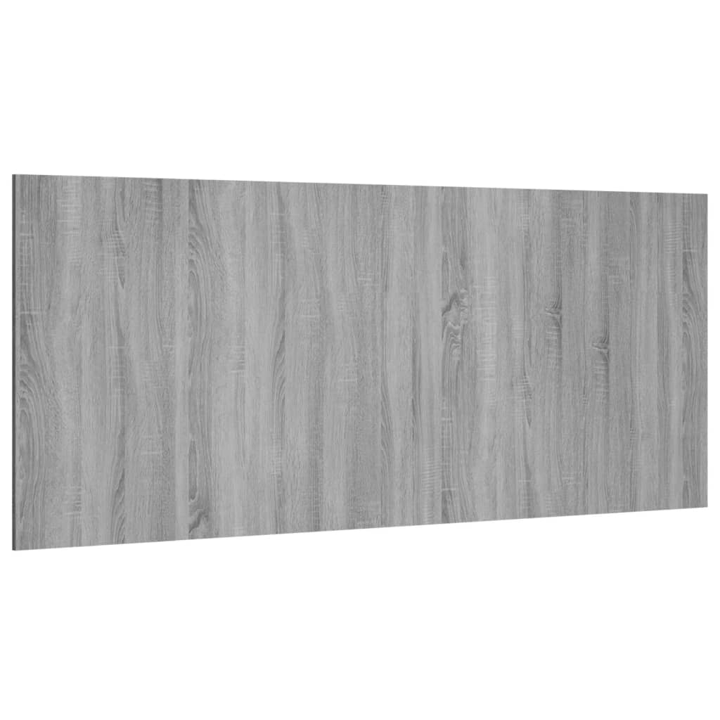 Hoofdbord 200x1,5x80 cm bewerkt hout grijs sonoma eikenkleurig Hoofdborden en voetborden | Creëer jouw Trendy Thuis | Gratis bezorgd & Retour | Trendy.nl