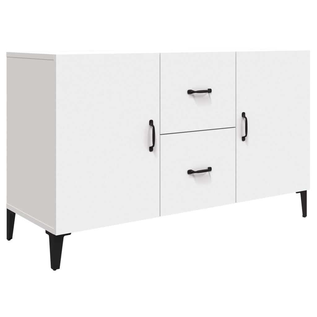 Dressoir 100x36x60 cm bewerkt hout wit Dressoirs & buffetkasten | Creëer jouw Trendy Thuis | Gratis bezorgd & Retour | Trendy.nl