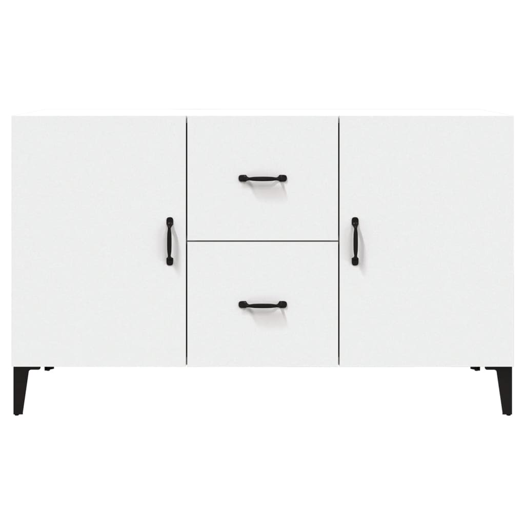 Dressoir 100x36x60 cm bewerkt hout wit Dressoirs & buffetkasten | Creëer jouw Trendy Thuis | Gratis bezorgd & Retour | Trendy.nl