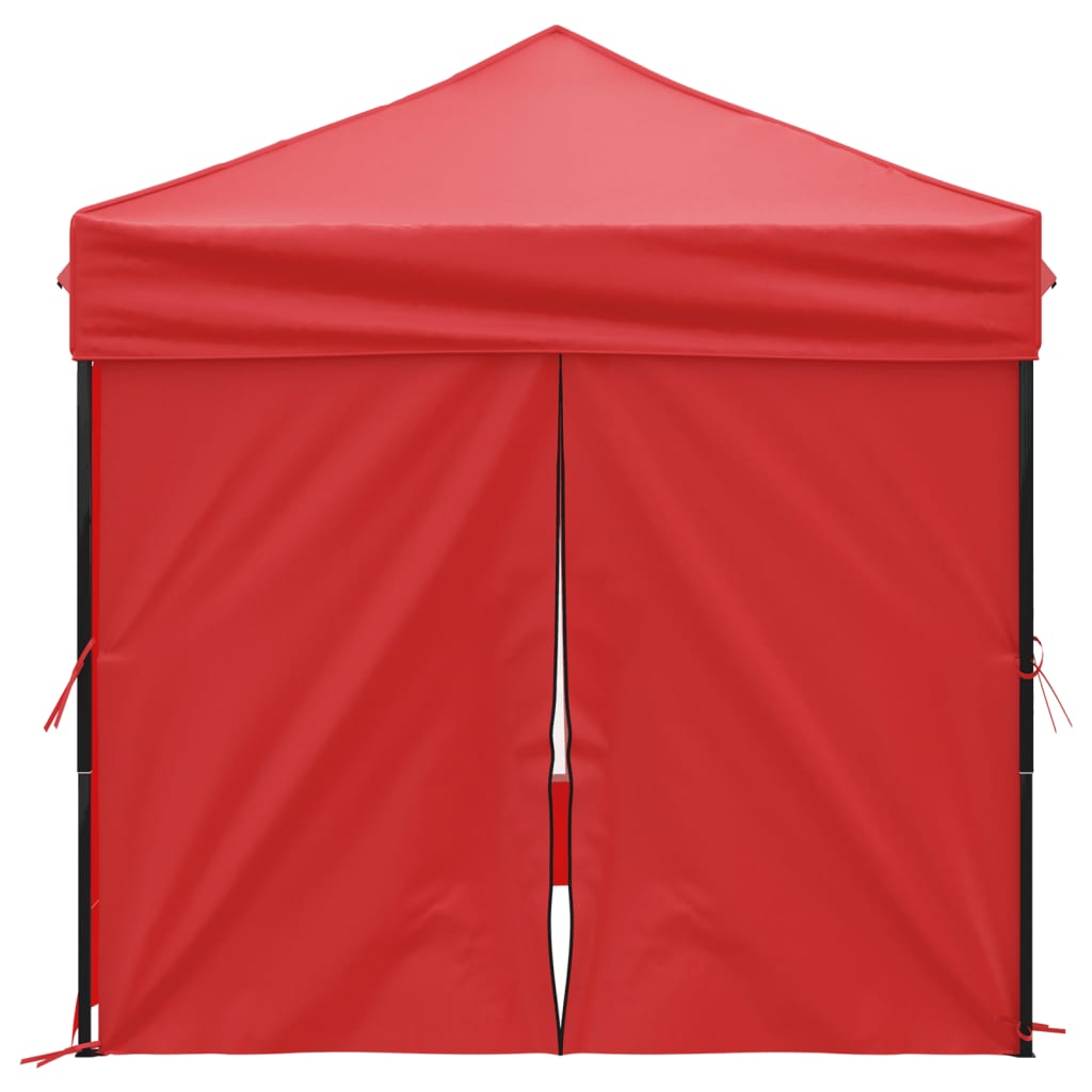 Partytent inklapbaar met zijwanden 2x2 m rood Partytenten & prieëlen | Creëer jouw Trendy Thuis | Gratis bezorgd & Retour | Trendy.nl