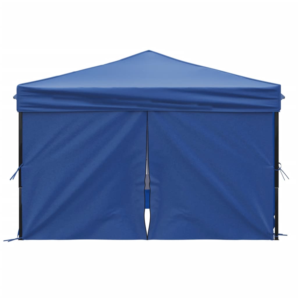 Partytent inklapbaar met zijwanden 3x3 m blauw Partytenten & prieëlen | Creëer jouw Trendy Thuis | Gratis bezorgd & Retour | Trendy.nl