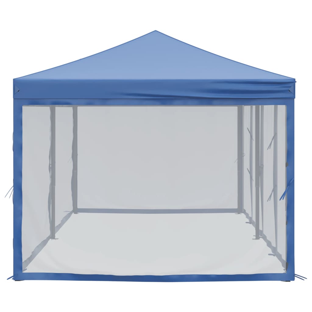 Partytent inklapbaar met zijwanden 3x6 m blauw Partytenten & prieëlen | Creëer jouw Trendy Thuis | Gratis bezorgd & Retour | Trendy.nl