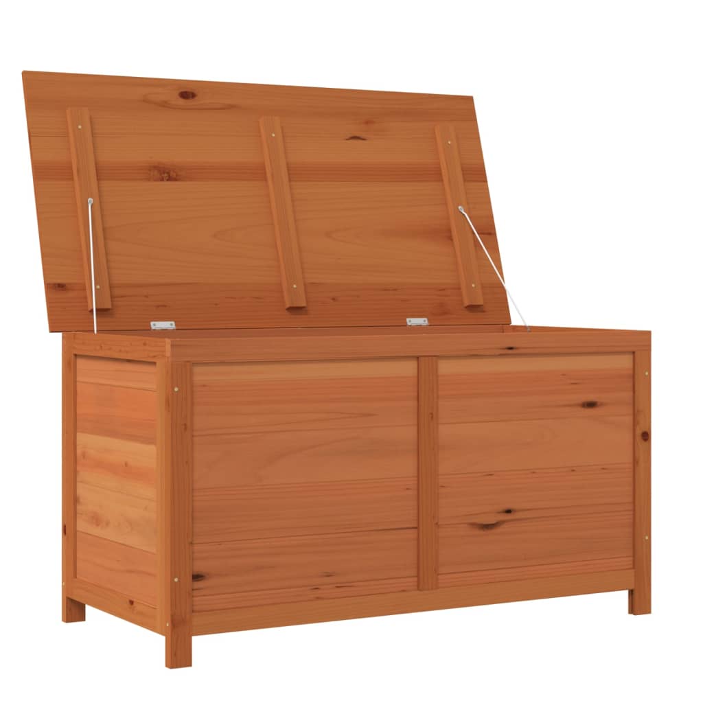 Kussenbox 100x50x56 cm massief vurenhout bruin Opbergboxen voor buiten | Creëer jouw Trendy Thuis | Gratis bezorgd & Retour | Trendy.nl