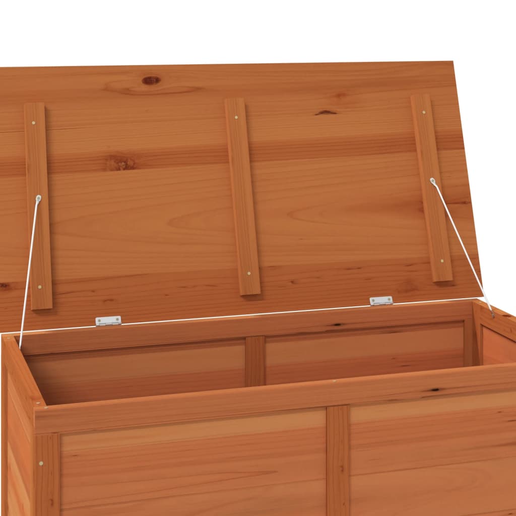 Kussenbox 100x50x56 cm massief vurenhout bruin Opbergboxen voor buiten | Creëer jouw Trendy Thuis | Gratis bezorgd & Retour | Trendy.nl