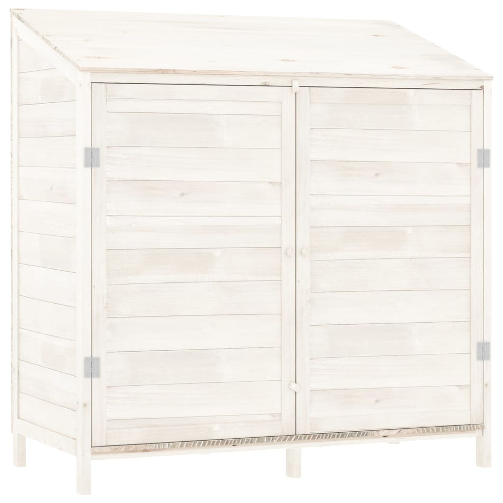 Tuinschuur 102x52x112 cm massief vurenhout wit Tuinhuizen | Creëer jouw Trendy Thuis | Gratis bezorgd & Retour | Trendy.nl