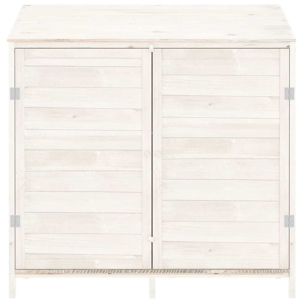 Tuinschuur 102x52x112 cm massief vurenhout wit Tuinhuizen | Creëer jouw Trendy Thuis | Gratis bezorgd & Retour | Trendy.nl