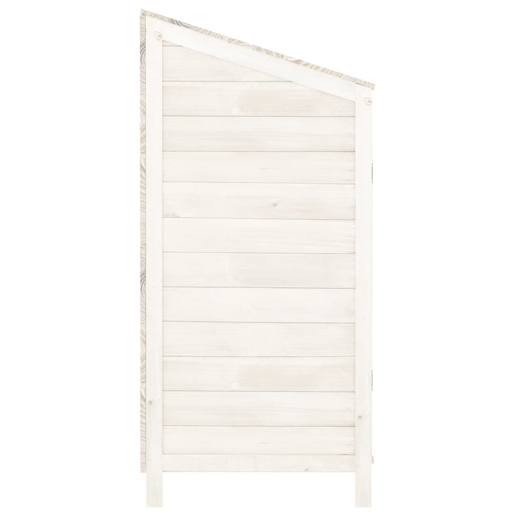 Tuinschuur 102x52x112 cm massief vurenhout wit Tuinhuizen | Creëer jouw Trendy Thuis | Gratis bezorgd & Retour | Trendy.nl