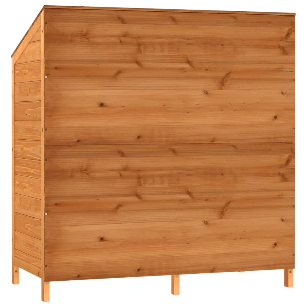 Tuinschuur 102x52x112 cm massief vurenhout bruin Tuinhuizen | Creëer jouw Trendy Thuis | Gratis bezorgd & Retour | Trendy.nl