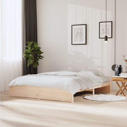 Bedframe massief hout 180x200 cm