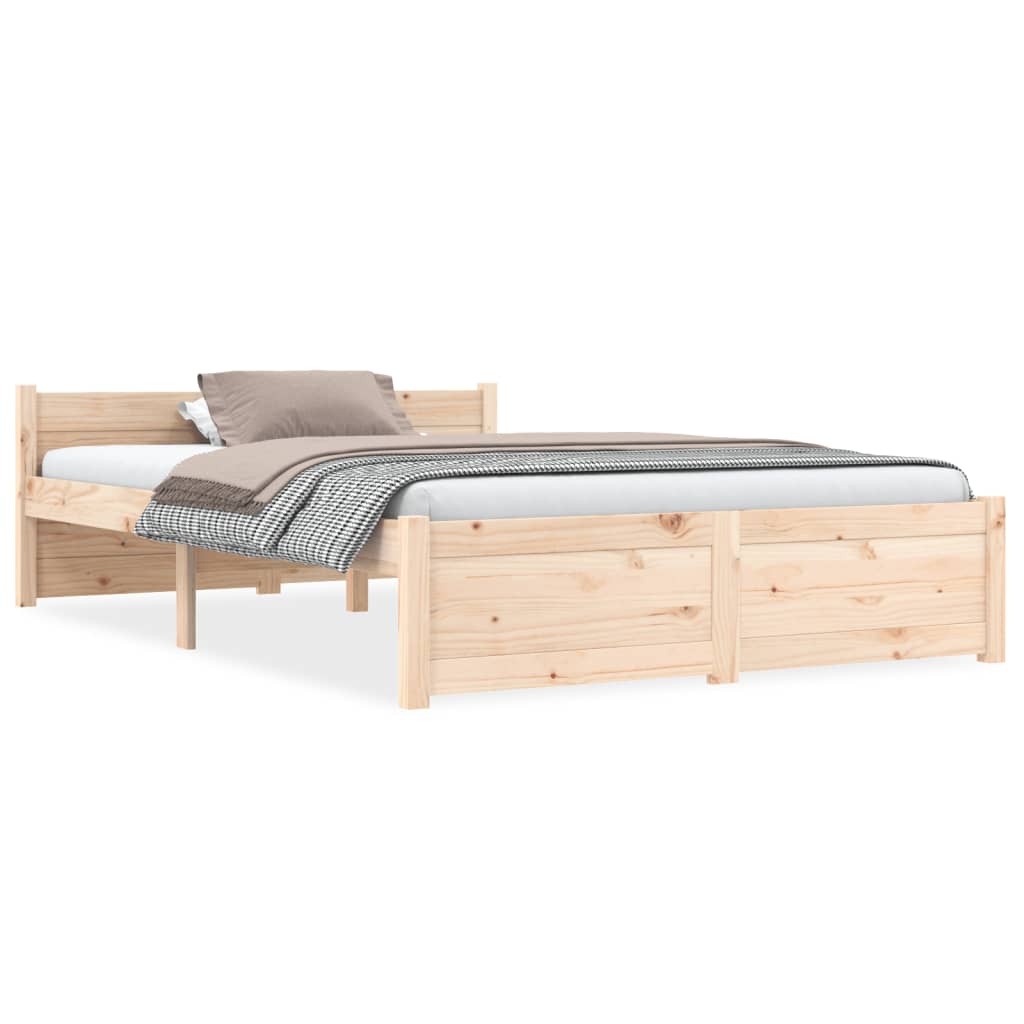 Bedframe massief hout 120x200 cm Bedden & bedframes | Creëer jouw Trendy Thuis | Gratis bezorgd & Retour | Trendy.nl