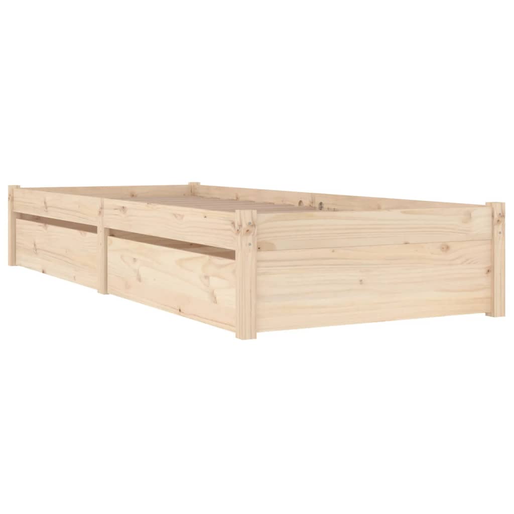 Bedframe met lades 75x190 cm Bedden & bedframes | Creëer jouw Trendy Thuis | Gratis bezorgd & Retour | Trendy.nl