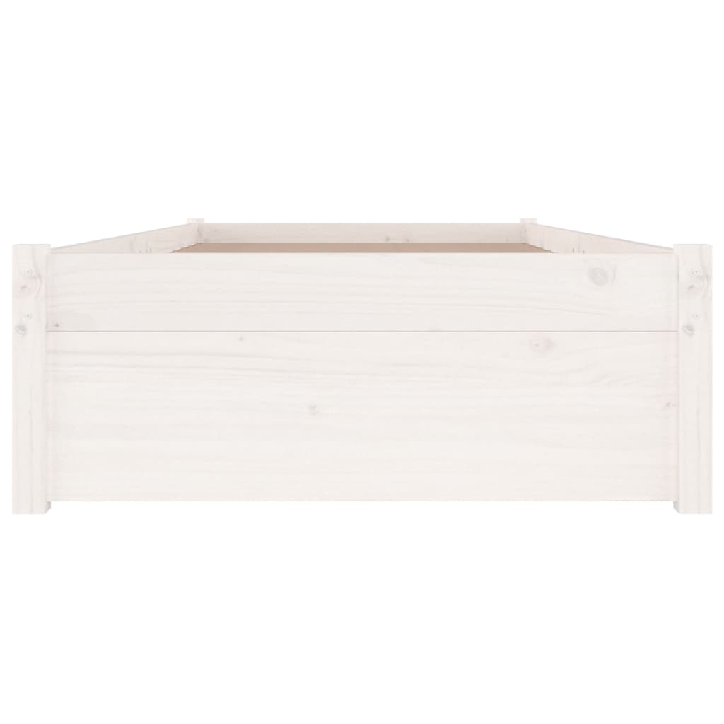 Bedframe met lades wit 75x190 cm Bedden & bedframes | Creëer jouw Trendy Thuis | Gratis bezorgd & Retour | Trendy.nl