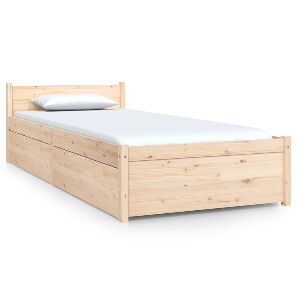 Bedframe met lades 75x190 cm Bedden & bedframes | Creëer jouw Trendy Thuis | Gratis bezorgd & Retour | Trendy.nl