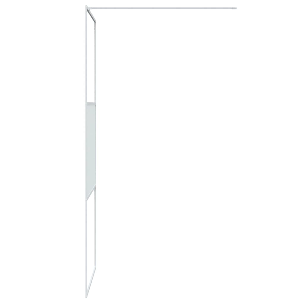 Inloopdouchewand 80x195 cm transparant ESG-glas wit Douchewanden & -muren | Creëer jouw Trendy Thuis | Gratis bezorgd & Retour | Trendy.nl