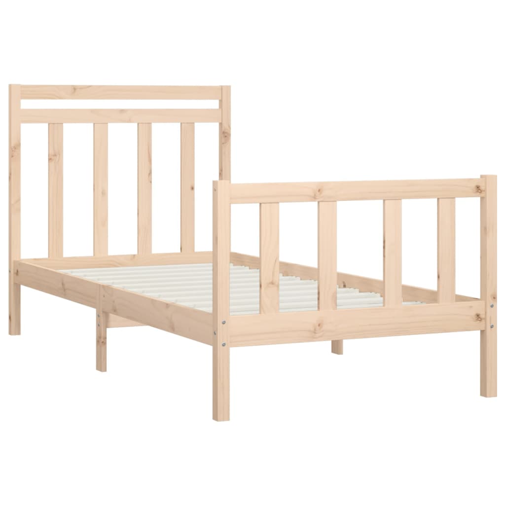 Bedframe massief grenenhout 100x200 cm