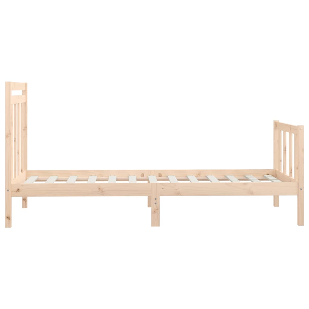 Bedframe massief grenenhout 100x200 cm