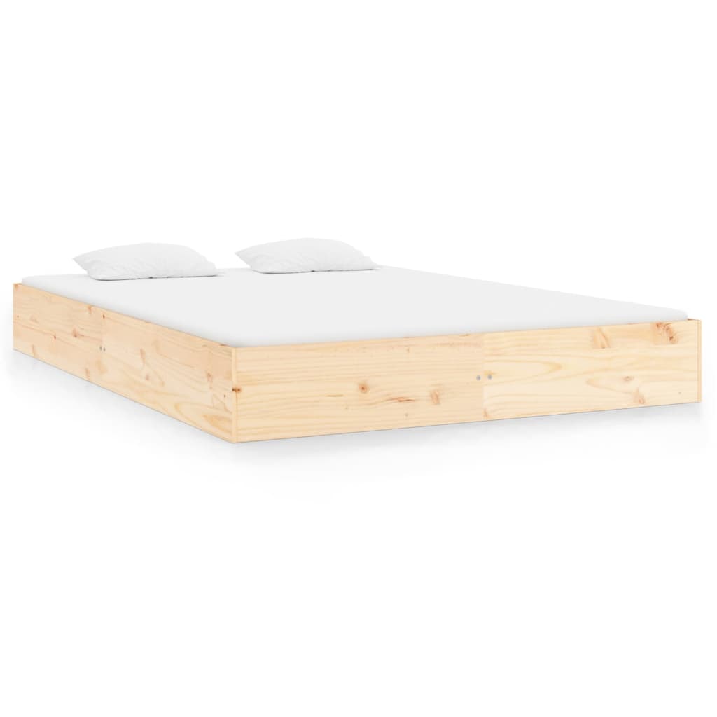 Bedframe massief hout 200x200 cm Bedden & bedframes | Creëer jouw Trendy Thuis | Gratis bezorgd & Retour | Trendy.nl