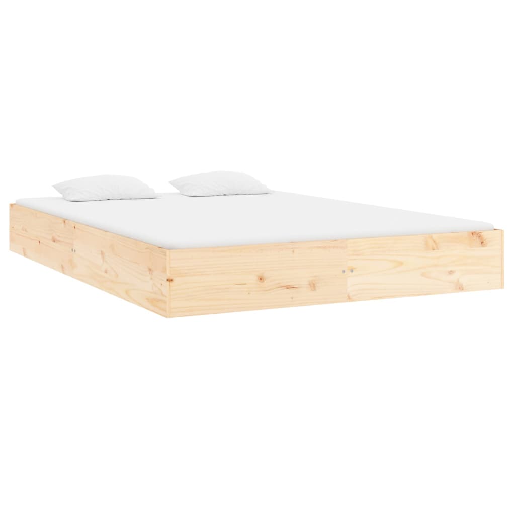 Bedframe massief hout 200x200 cm Bedden & bedframes | Creëer jouw Trendy Thuis | Gratis bezorgd & Retour | Trendy.nl