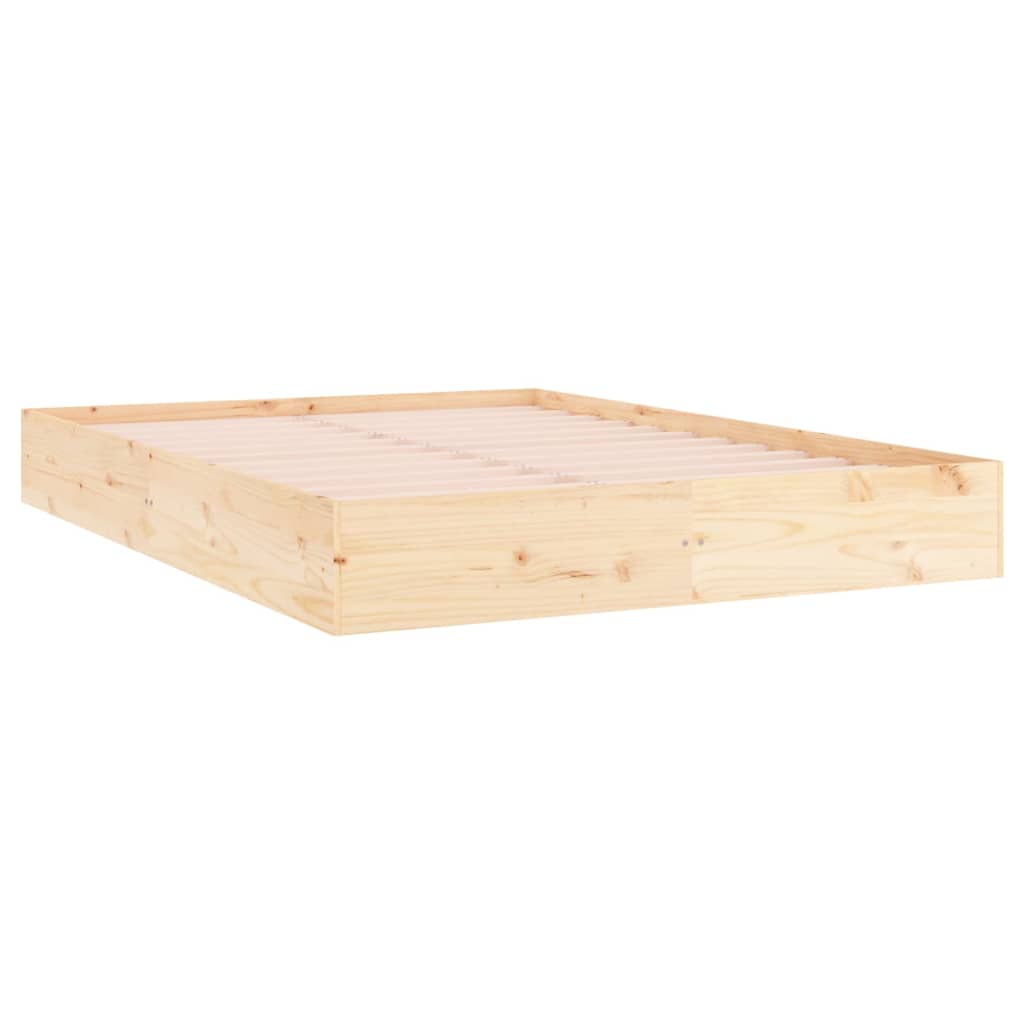 Bedframe massief hout 200x200 cm Bedden & bedframes | Creëer jouw Trendy Thuis | Gratis bezorgd & Retour | Trendy.nl