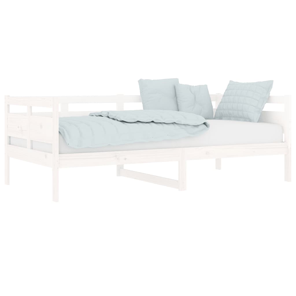 Slaapbank massief grenenhout wit 90x190 cm Bedden & bedframes | Creëer jouw Trendy Thuis | Gratis bezorgd & Retour | Trendy.nl