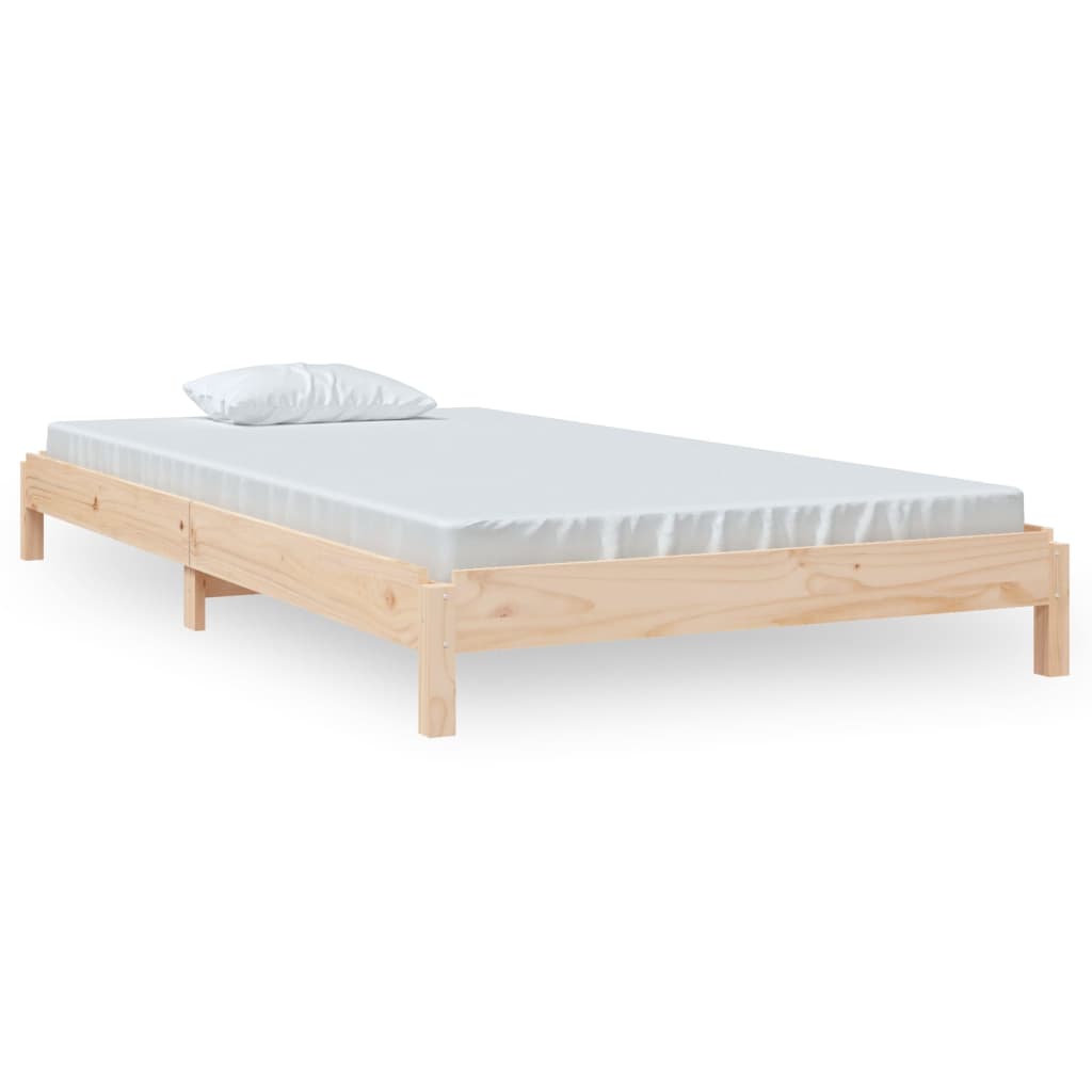 Bed stapelbaar 90x200 cm massief grenenhout Bedden & bedframes | Creëer jouw Trendy Thuis | Gratis bezorgd & Retour | Trendy.nl