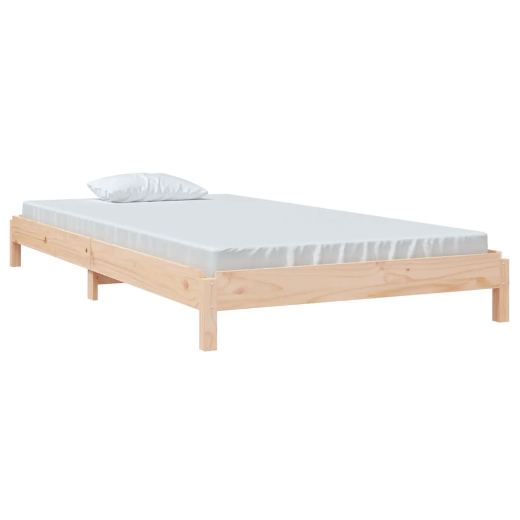 Bed stapelbaar 90x200 cm massief grenenhout Bedden & bedframes | Creëer jouw Trendy Thuis | Gratis bezorgd & Retour | Trendy.nl