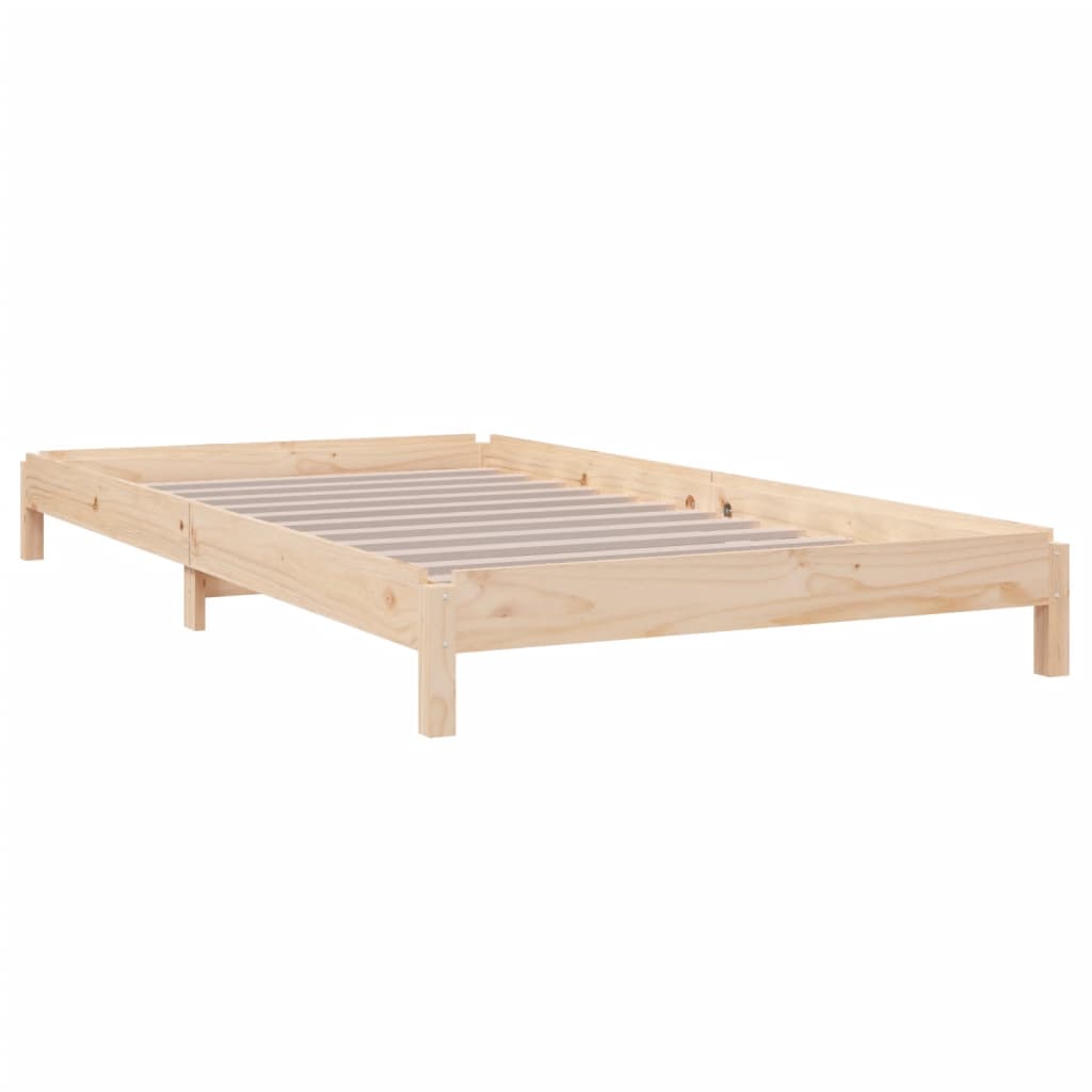 Bed stapelbaar 90x200 cm massief grenenhout Bedden & bedframes | Creëer jouw Trendy Thuis | Gratis bezorgd & Retour | Trendy.nl